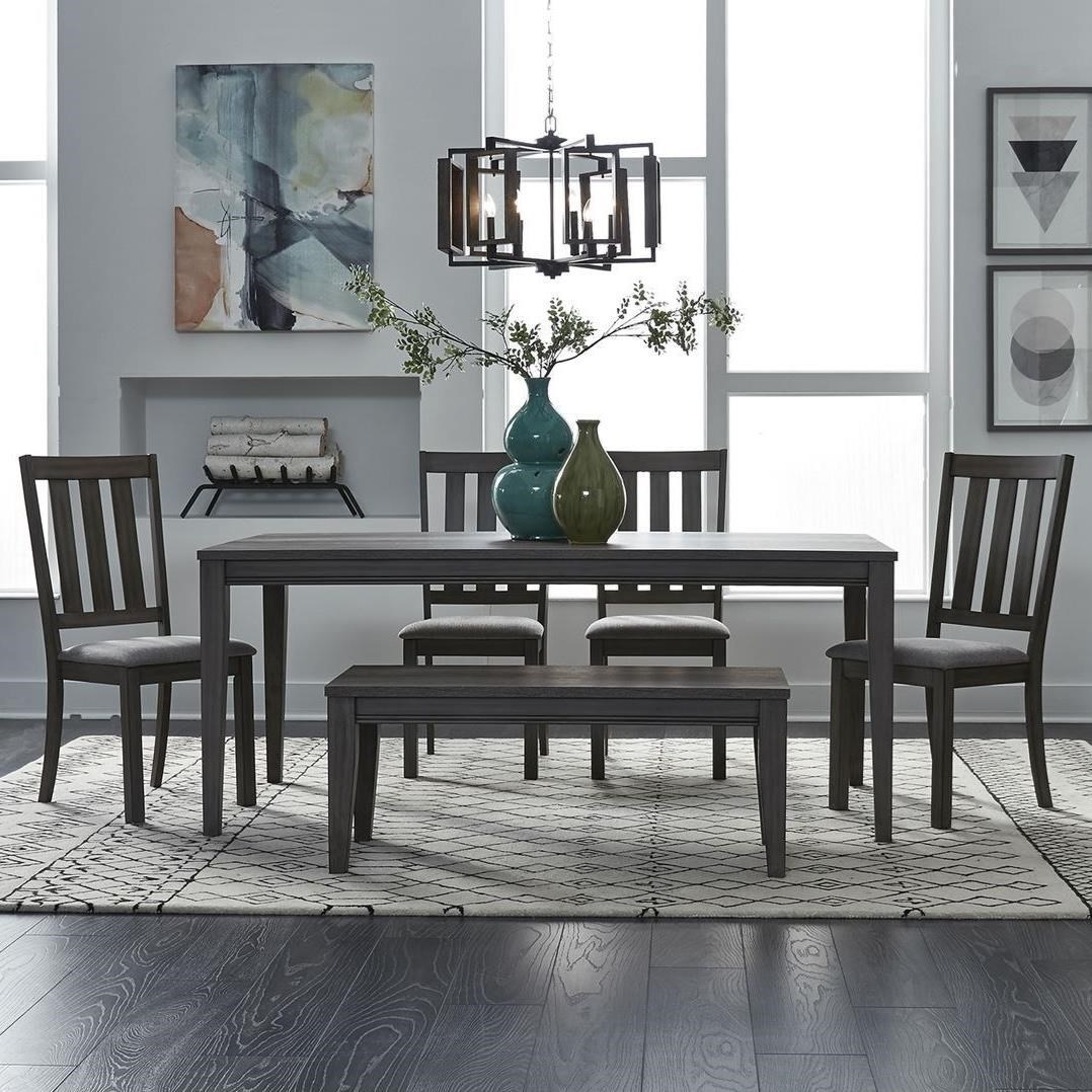 Rectangle table seats 6 outlet